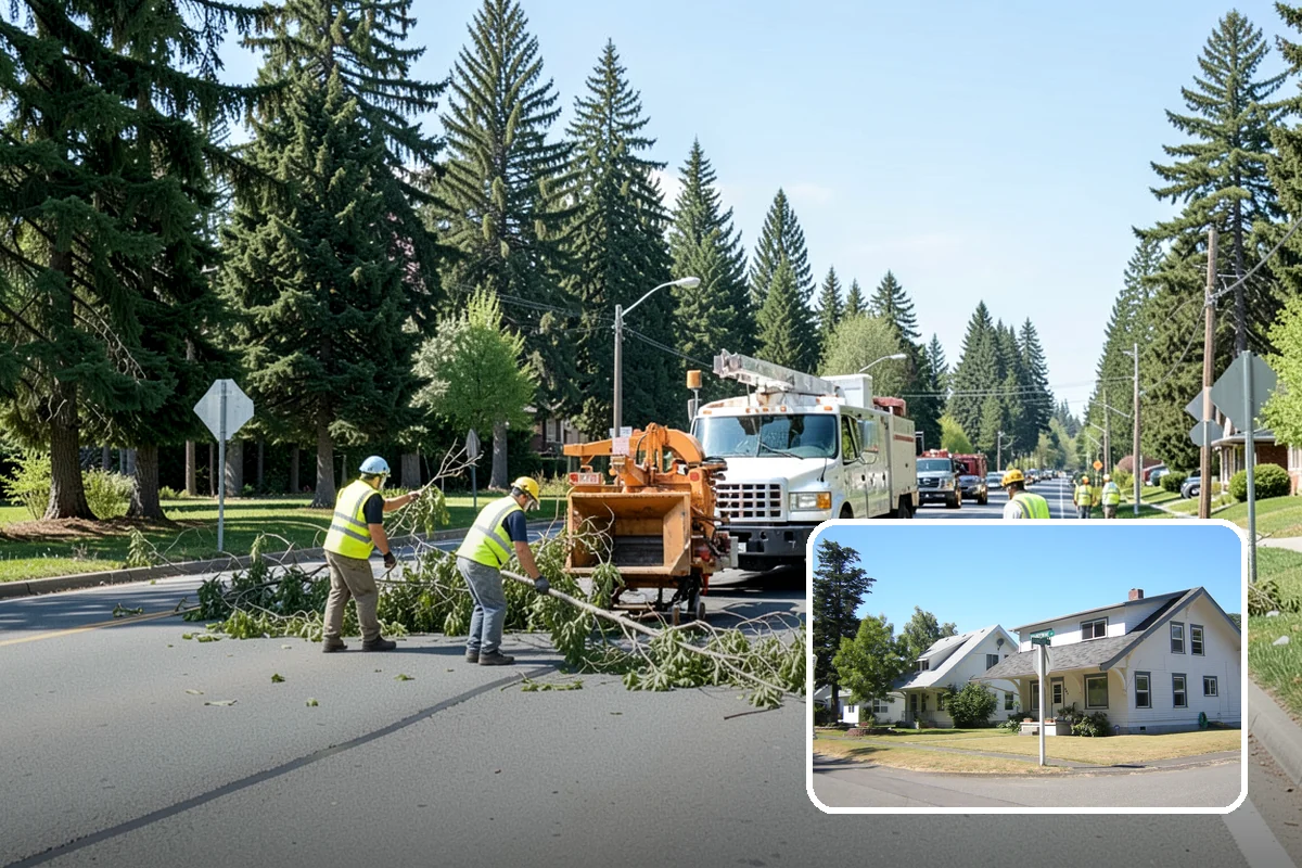 Court Pressure Washing in DuPont, Pierce County, WA - Recovers surface traction lost to moss and algae