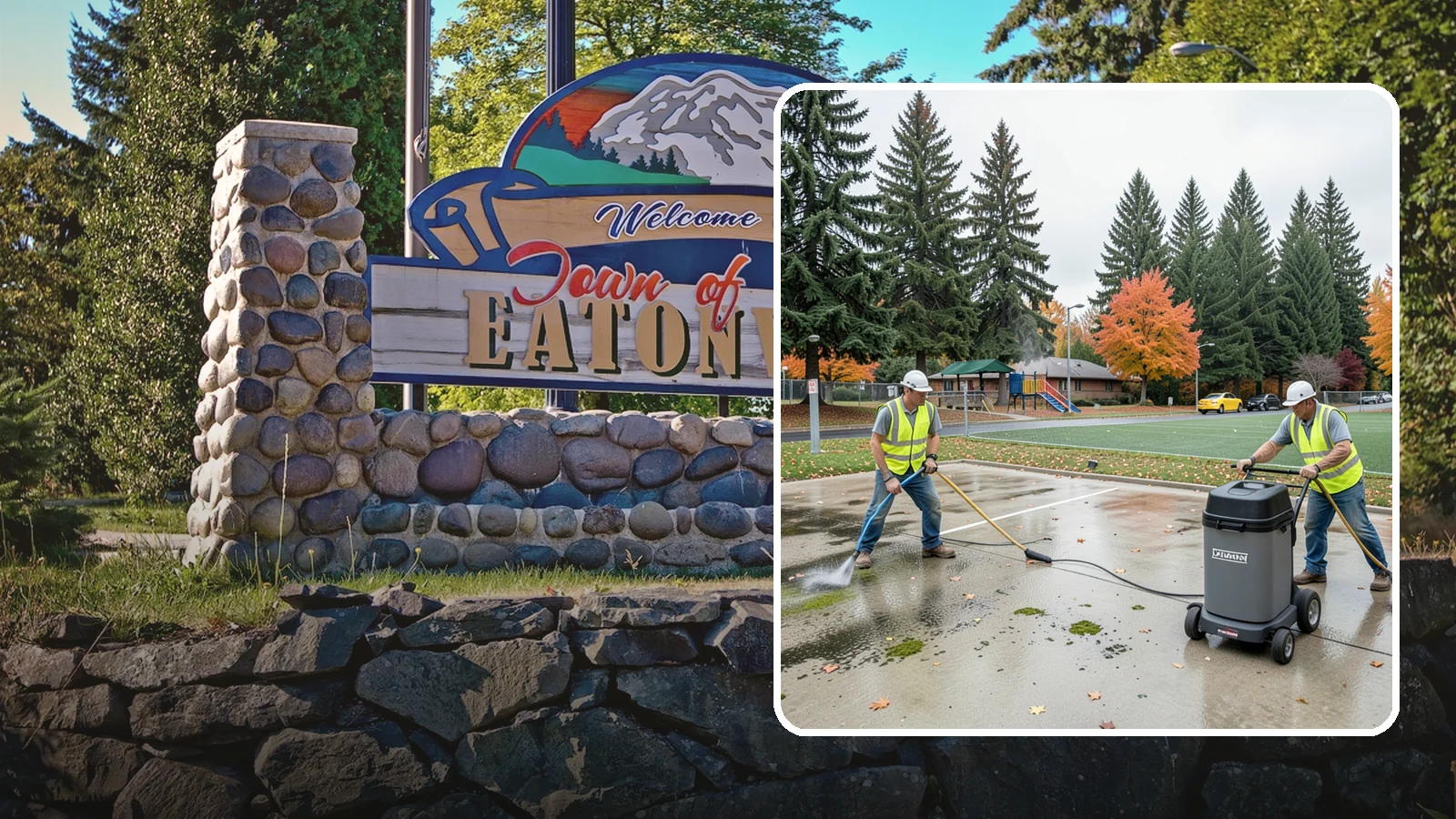 Court Pressure Washing in Eatonville, Pierce County, WA - Targeted pressure washing that removes moss, algae, and grime from public sport court surfaces.