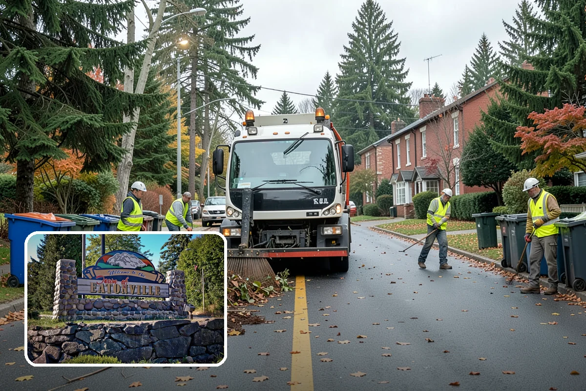 Court Pressure Washing in Eatonville, Pierce County, WA - Recovers surface traction lost to moss and algae