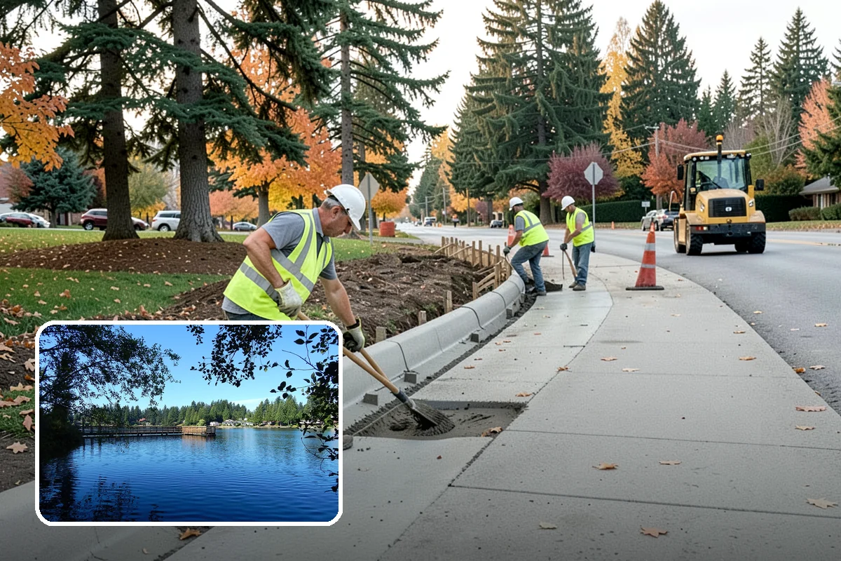 Court Pressure Washing in Federal Way, King County, WA - Recovers surface traction lost to moss and algae