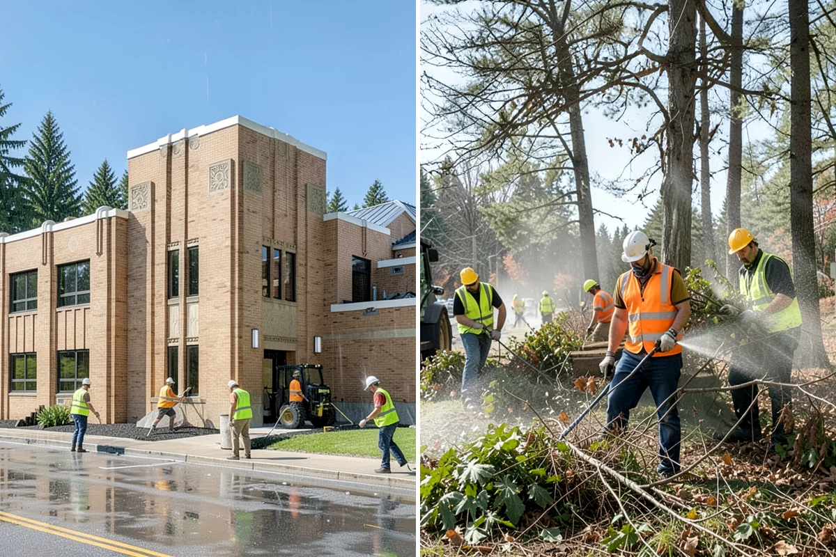 Court Pressure Washing in Federal Way, King County, WA - Inspect coating type, lines, and surface sensitivity
