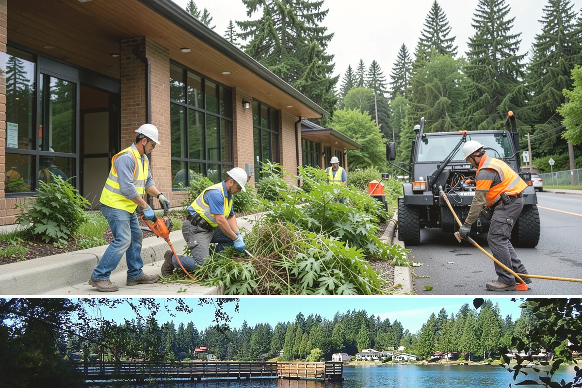 Court Pressure Washing in Federal Way, King County, WA - Washing is most effective spring through fall, with a pre-summer cleaning recommended ahead of peak programming.