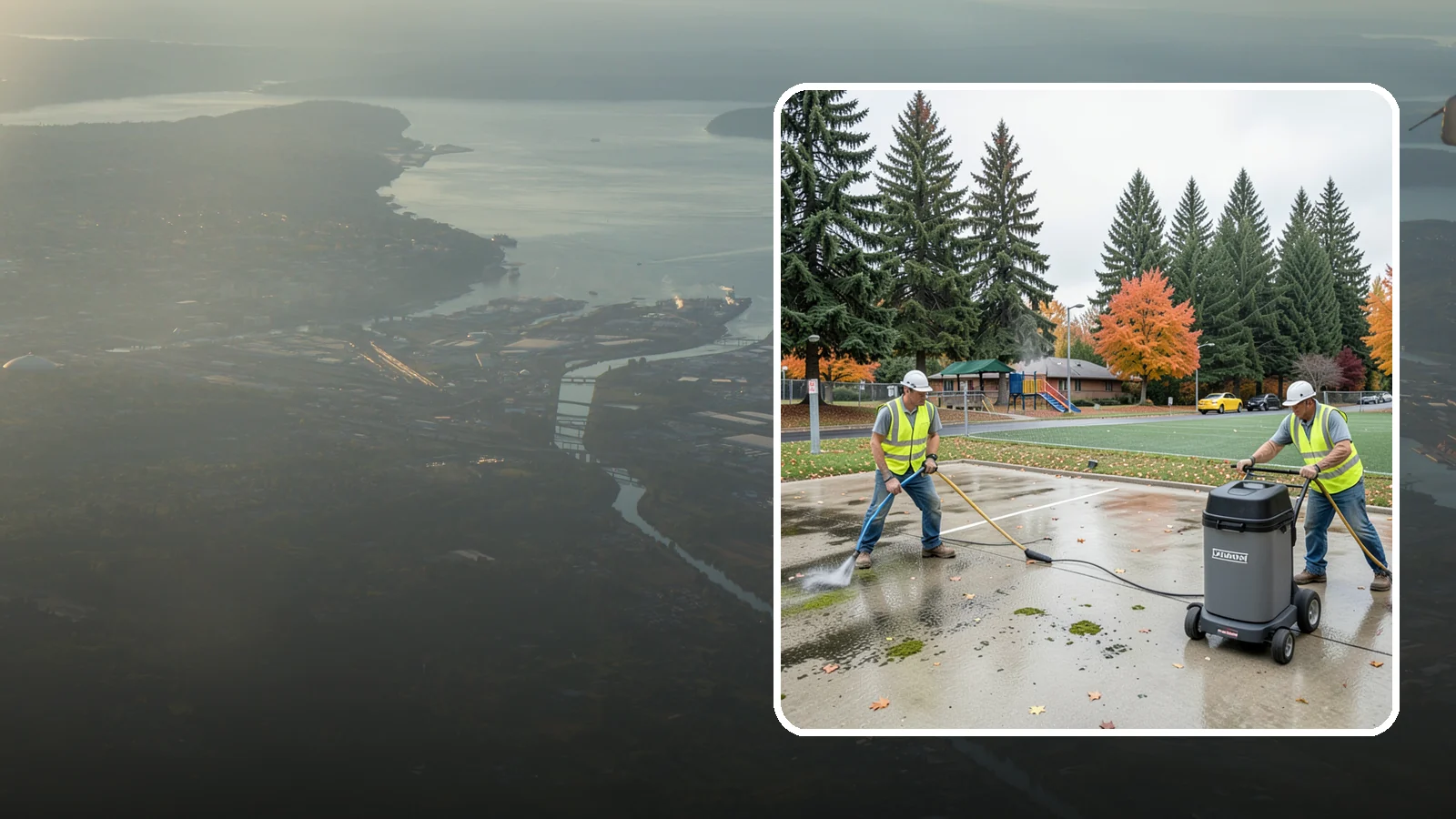 Court Pressure Washing in Fife, Pierce County, WA - Targeted pressure washing that removes moss, algae, and grime from public sport court surfaces.