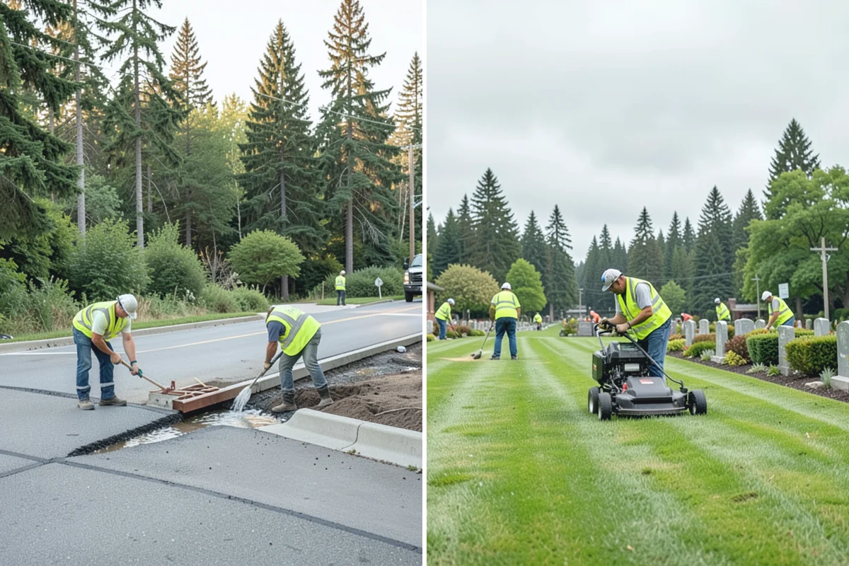 Court Pressure Washing in Hamilton, Skagit County, WA - Inspect coating type, lines, and surface sensitivity