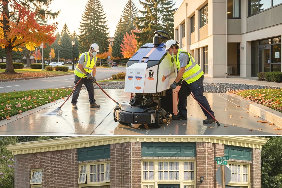 Court Pressure Washing in Hamilton, Skagit County, WA - Washing is most effective spring through fall, with a pre-summer cleaning recommended ahead of peak programming.