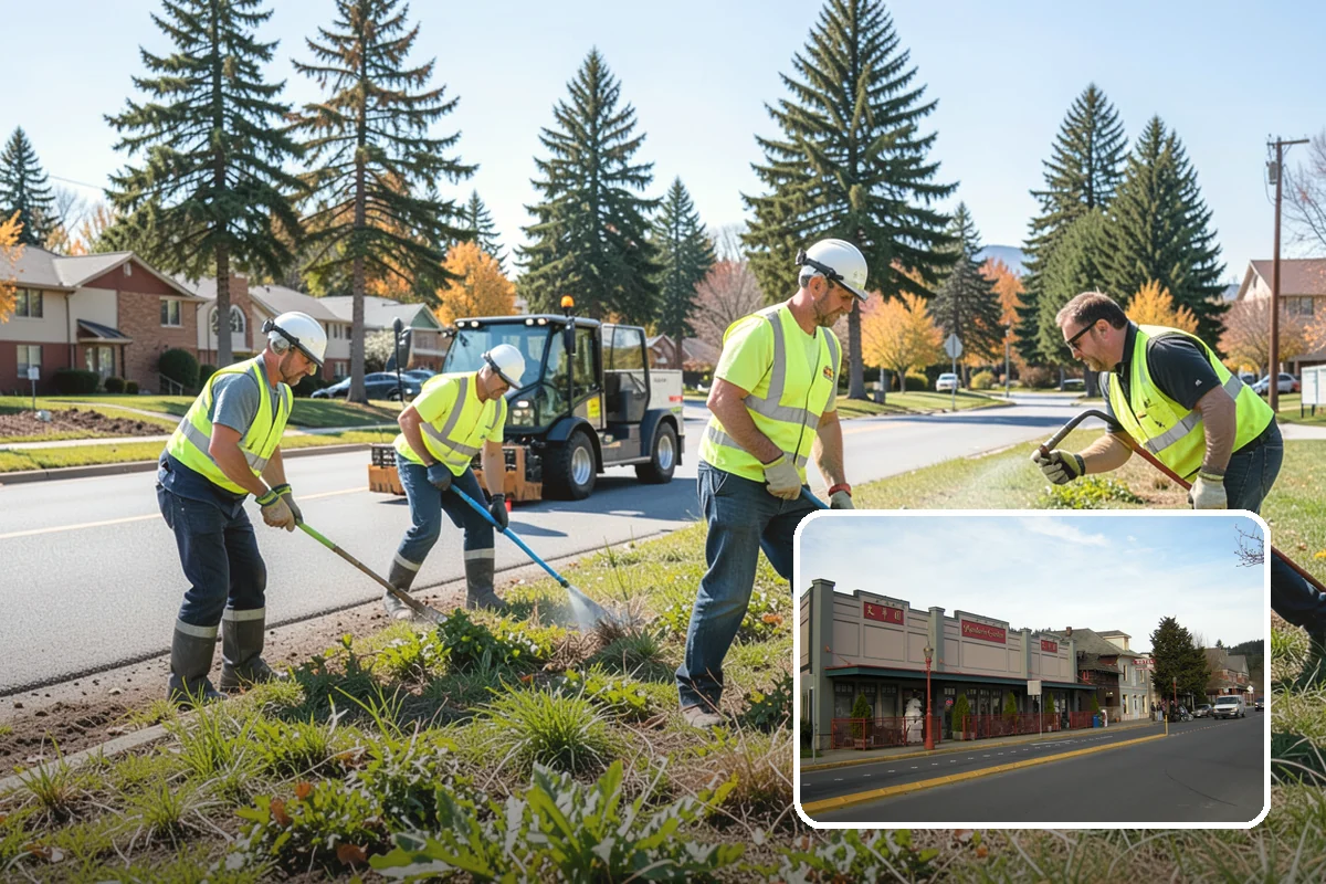 Court Pressure Washing in Issaquah, King County, WA - Recovers surface traction lost to moss and algae