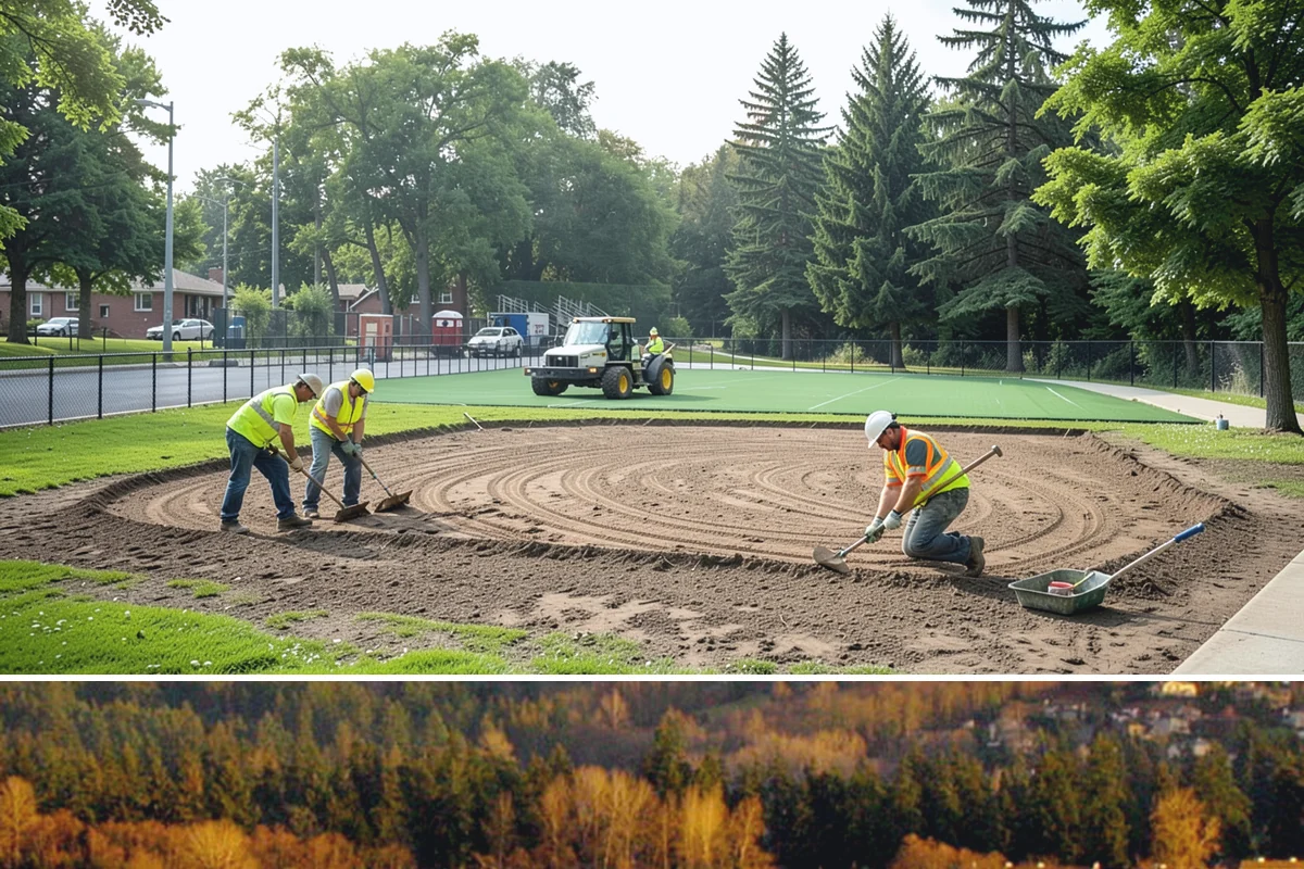 Court Pressure Washing in Kenmore, King County, WA - Washing is most effective spring through fall, with a pre-summer cleaning recommended ahead of peak programming.