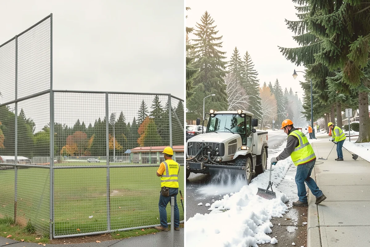Court Pressure Washing in Kent, King County, WA - Inspect coating type, lines, and surface sensitivity
