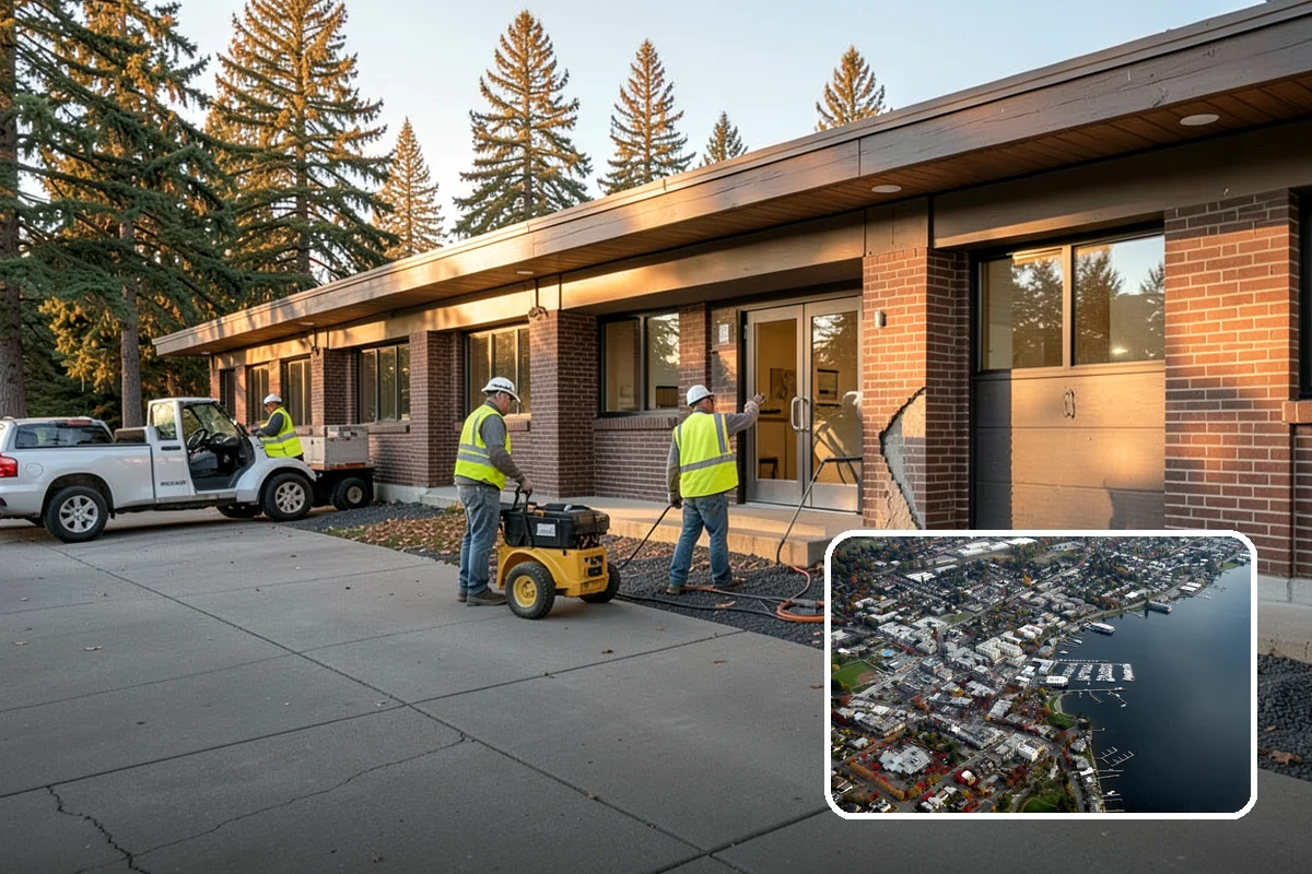 Court Pressure Washing in Kirkland, King County, WA - Recovers surface traction lost to moss and algae
