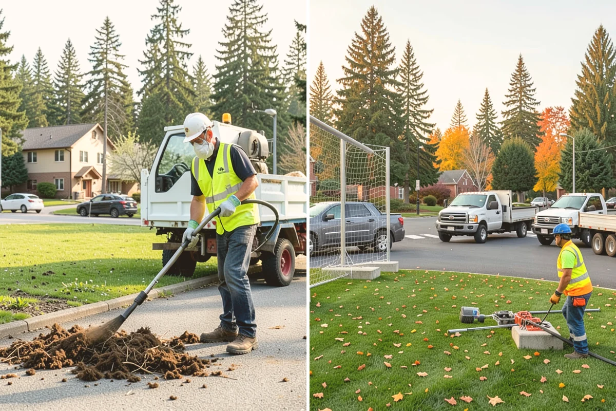 Court Pressure Washing in Kirkland, King County, WA - Inspect coating type, lines, and surface sensitivity