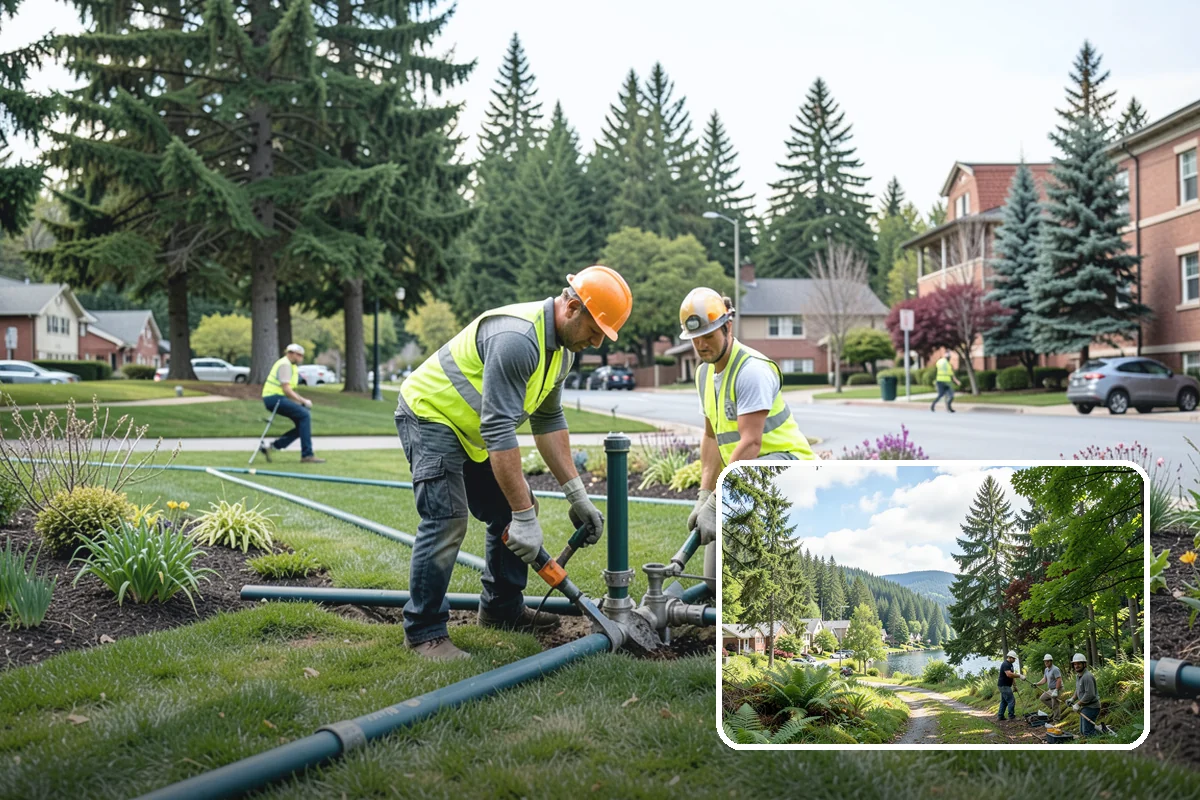Court Pressure Washing in Lake Forest Park, King County, WA - Recovers surface traction lost to moss and algae