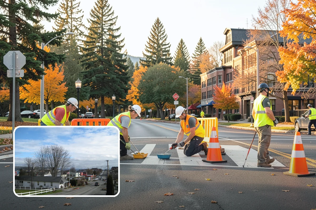 Court Pressure Washing in Langley, Island County, WA - Recovers surface traction lost to moss and algae