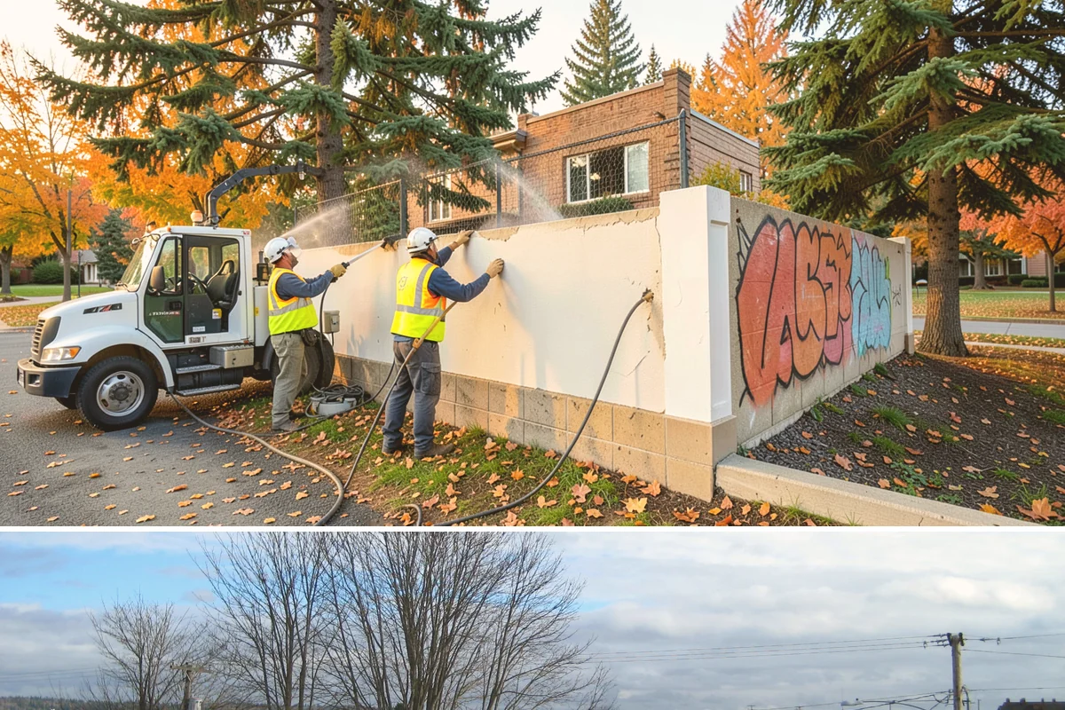 Court Pressure Washing in Langley, Island County, WA - Washing is most effective spring through fall, with a pre-summer cleaning recommended ahead of peak programming.