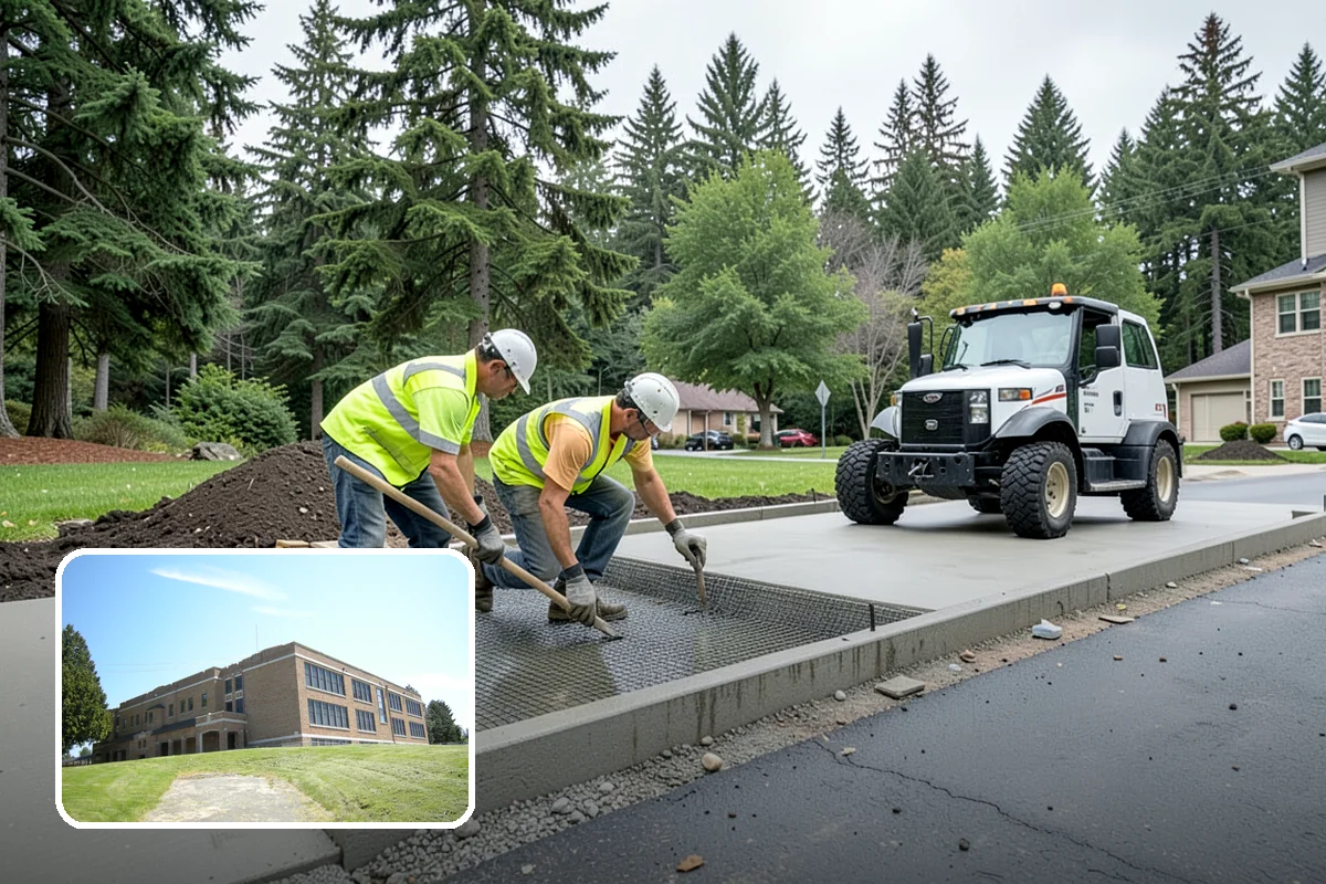 Court Pressure Washing in Maple Valley, King County, WA - Recovers surface traction lost to moss and algae
