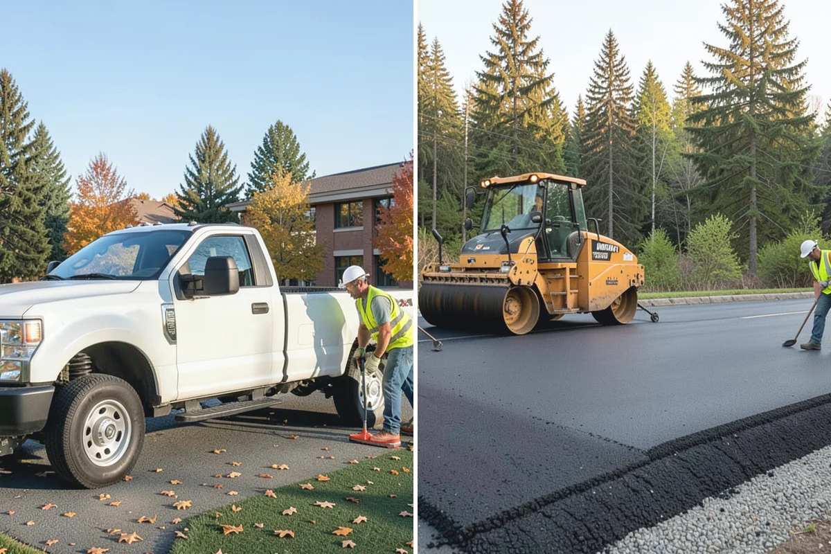 Court Pressure Washing in Marysville, Snohomish County, WA - Inspect coating type, lines, and surface sensitivity