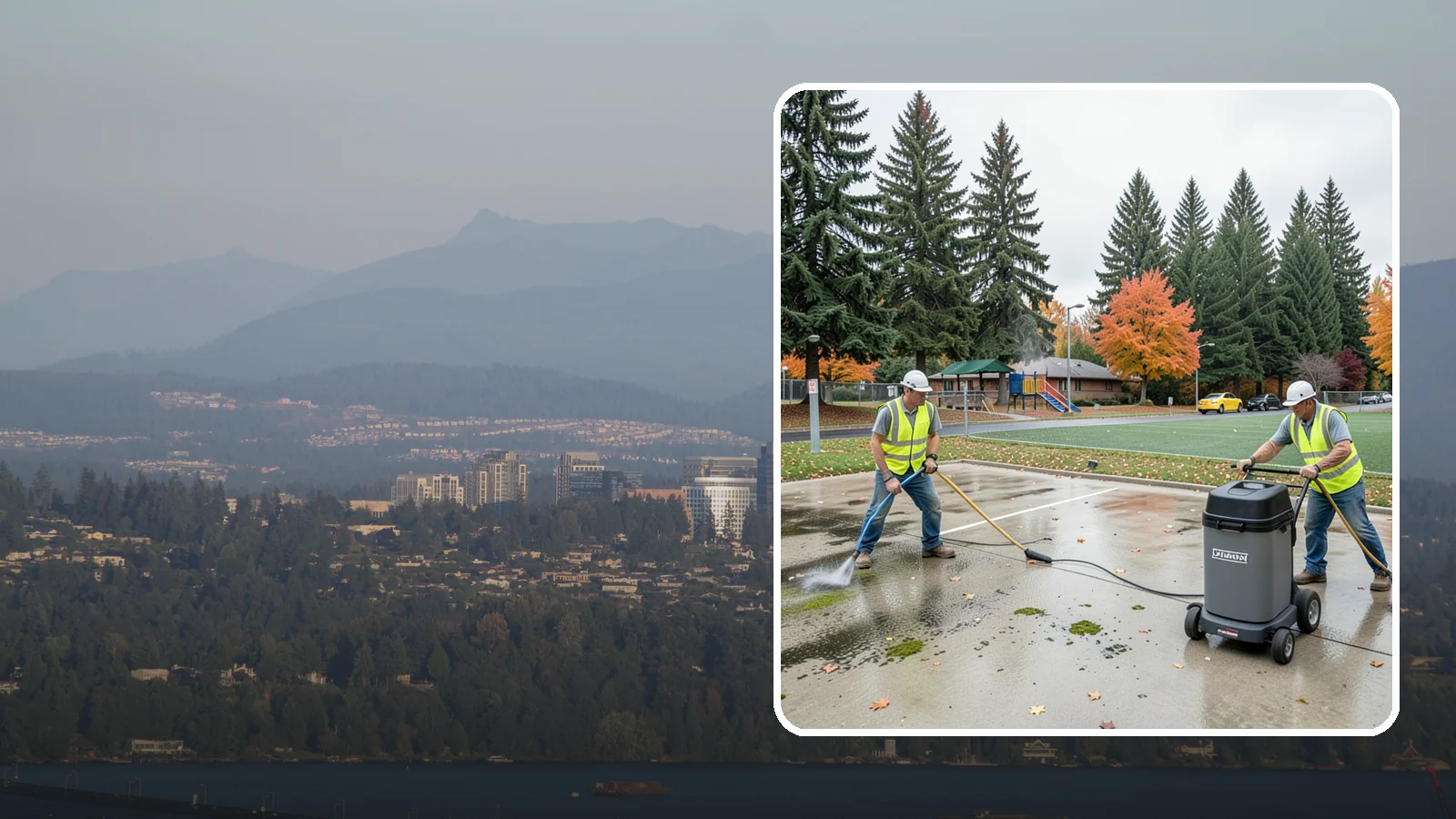 Court Pressure Washing in Medina, King County, WA - Targeted pressure washing that removes moss, algae, and grime from public sport court surfaces.