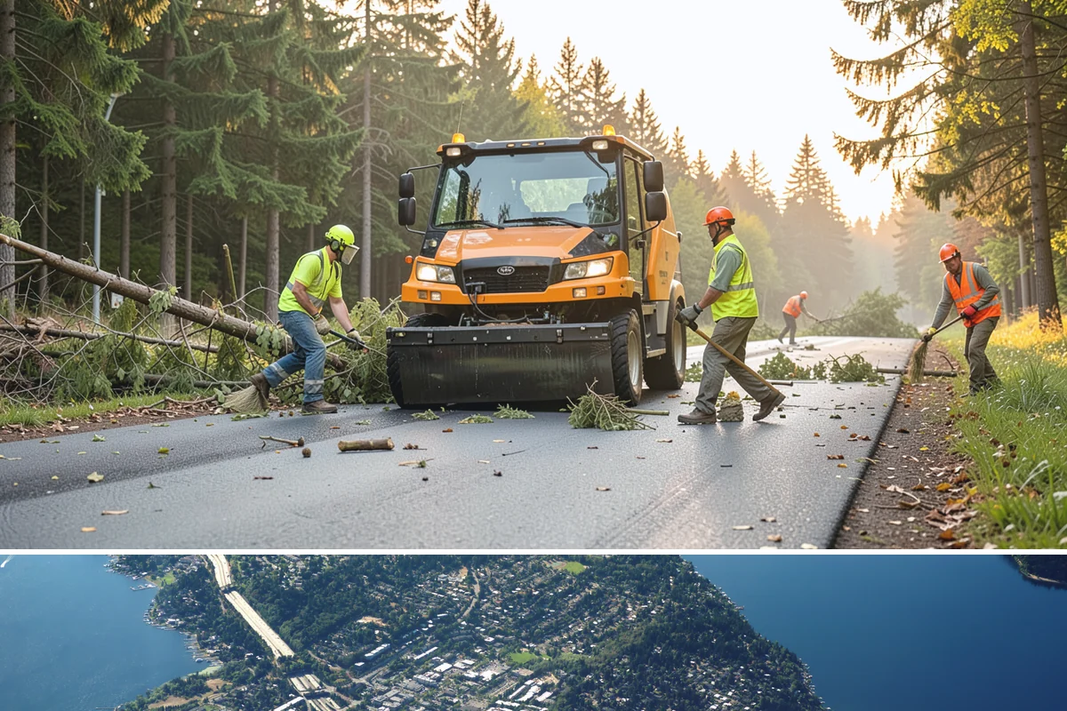 Court Pressure Washing in Mercer Island, King County, WA - Washing is most effective spring through fall, with a pre-summer cleaning recommended ahead of peak programming.