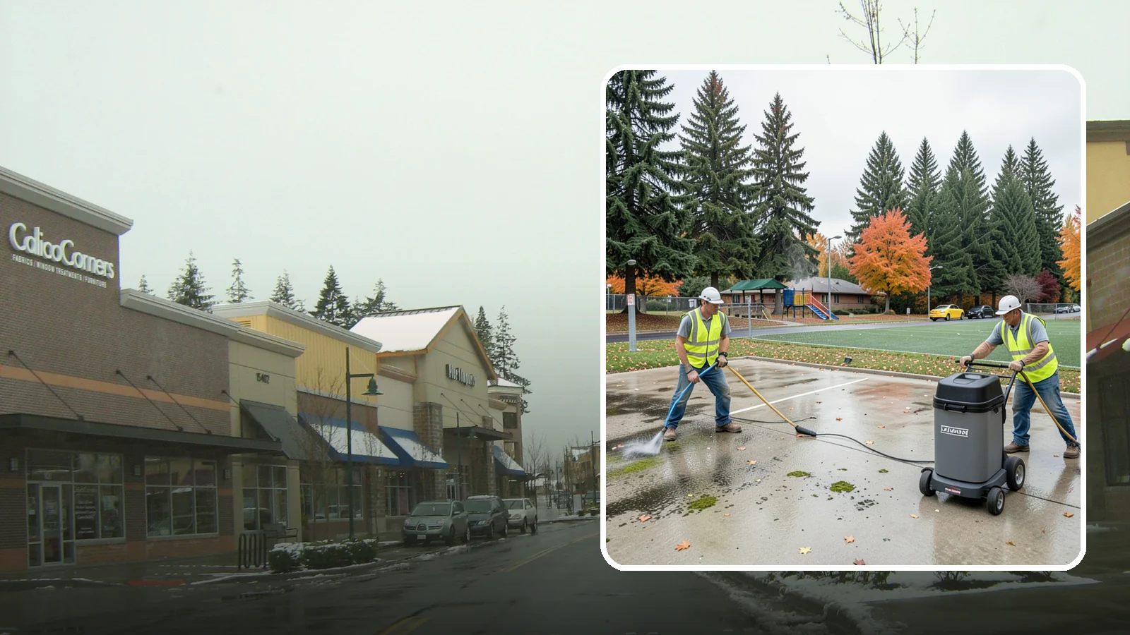Court Pressure Washing in Mill Creek, Snohomish County, WA - Targeted pressure washing that removes moss, algae, and grime from public sport court surfaces.