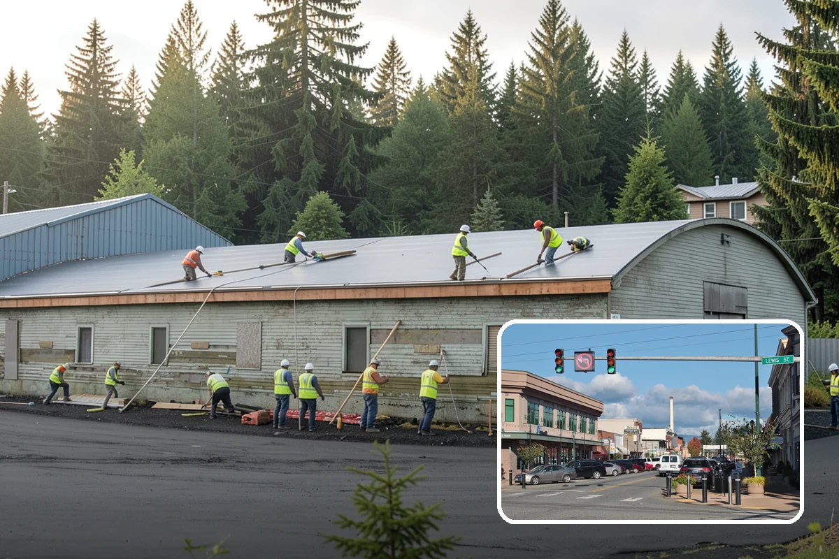 Court Pressure Washing in Monroe, Snohomish County, WA - Recovers surface traction lost to moss and algae