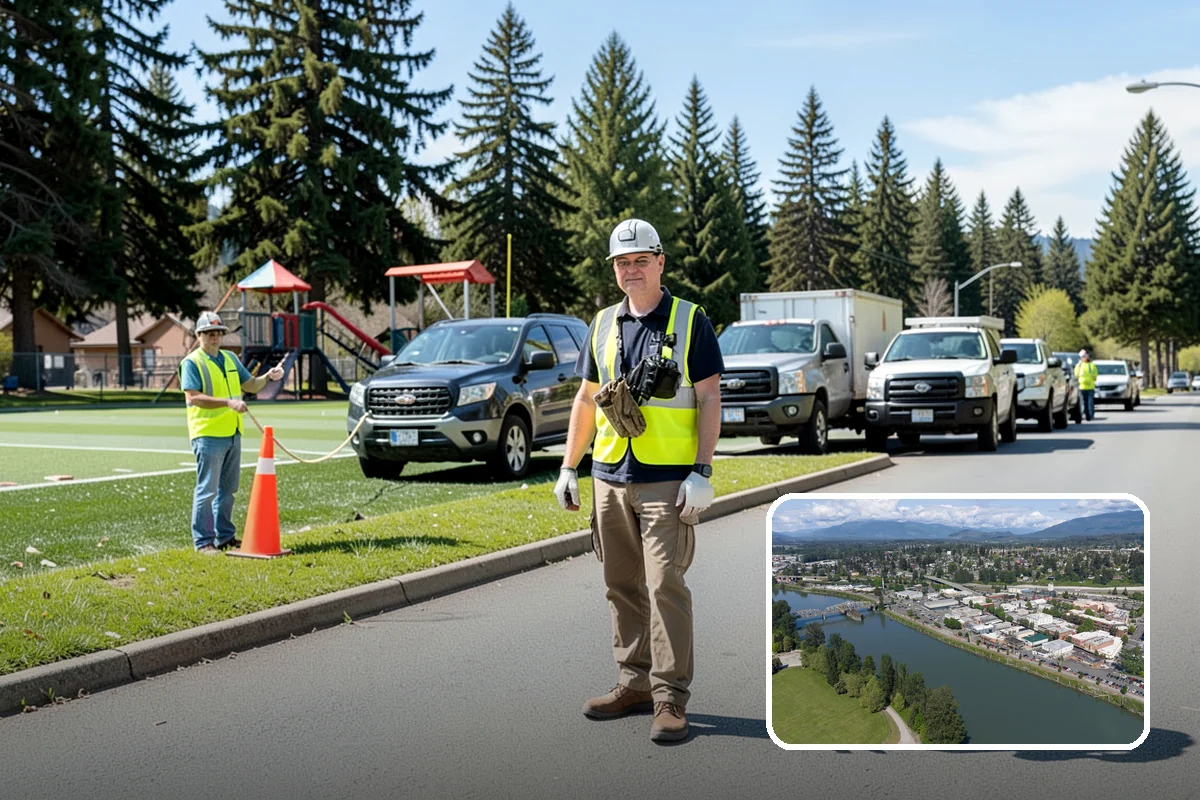 Court Pressure Washing in Mount Vernon, Skagit County, WA - Recovers surface traction lost to moss and algae