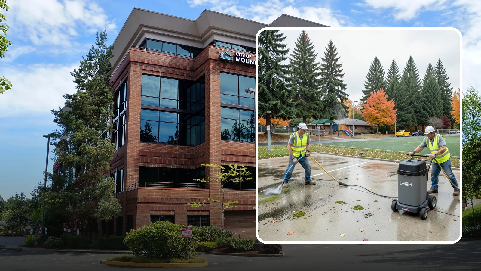 Court Pressure Washing in Mountlake Terrace, Snohomish County, WA - Targeted pressure washing that removes moss, algae, and grime from public sport court surfaces.