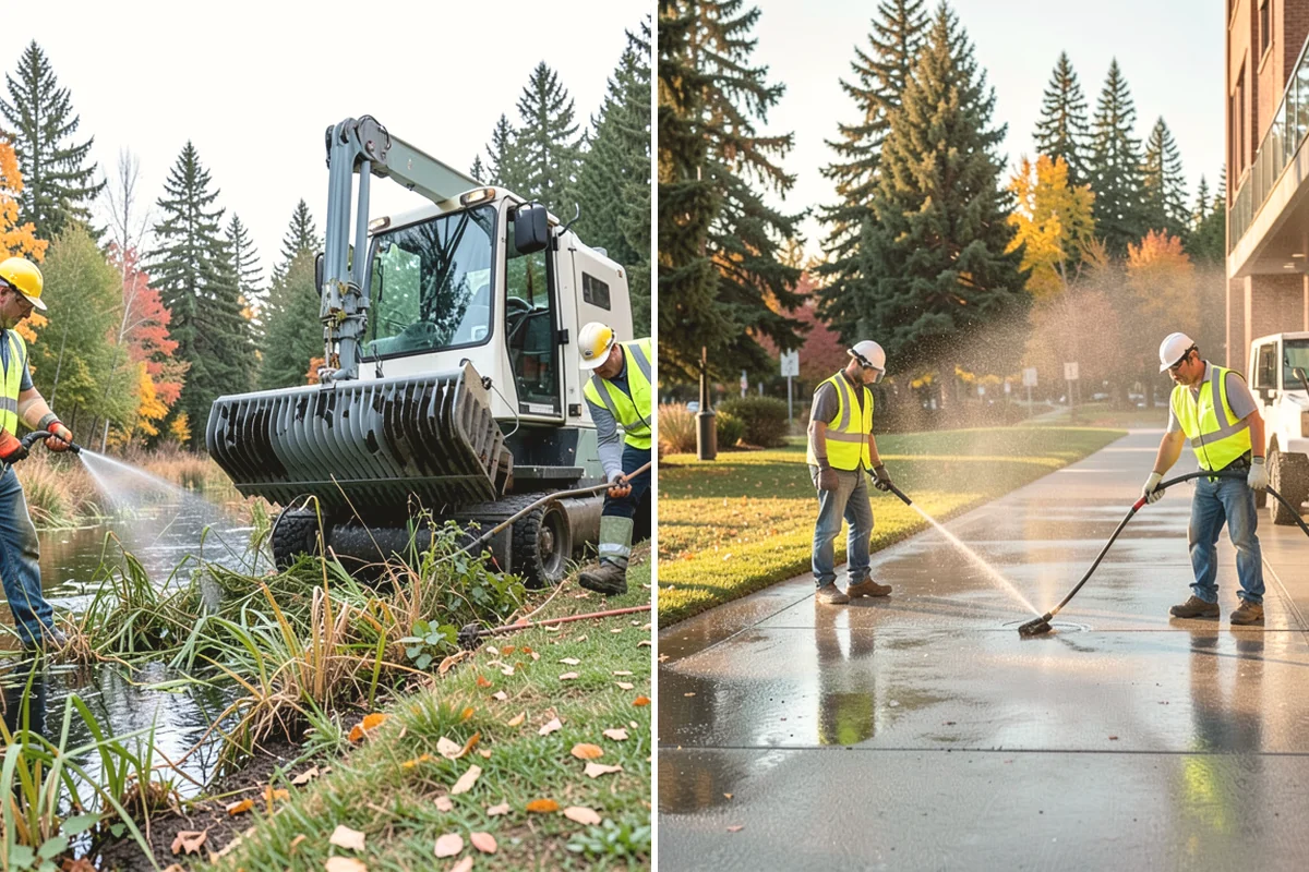 Court Pressure Washing in Mountlake Terrace, Snohomish County, WA - Inspect coating type, lines, and surface sensitivity