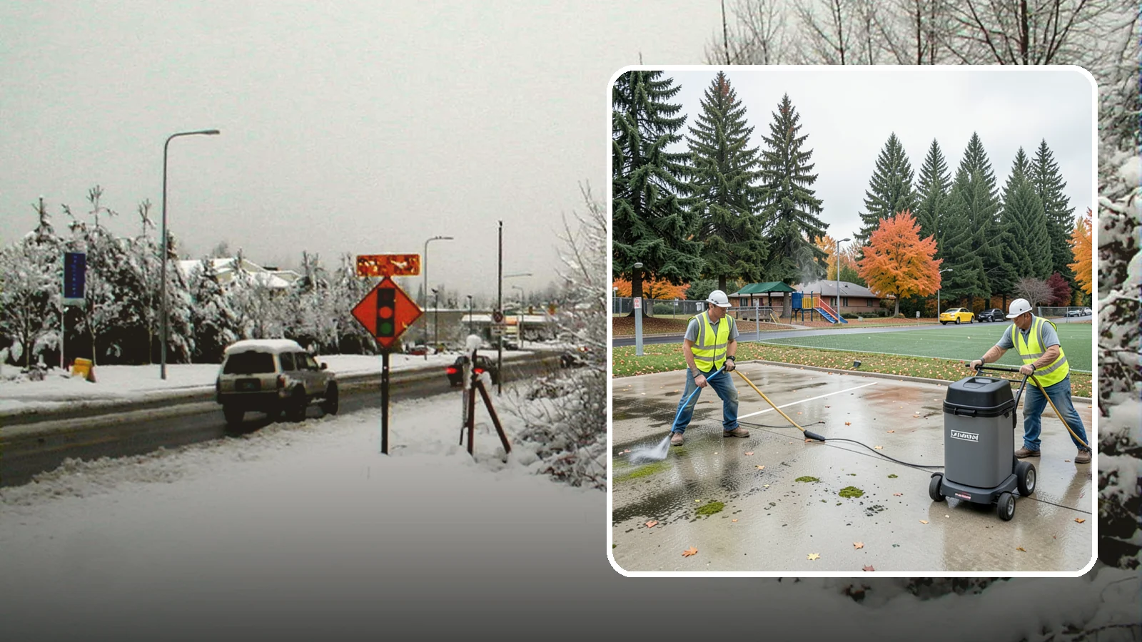 Court Pressure Washing in Newcastle, King County, WA - Targeted pressure washing that removes moss, algae, and grime from public sport court surfaces.