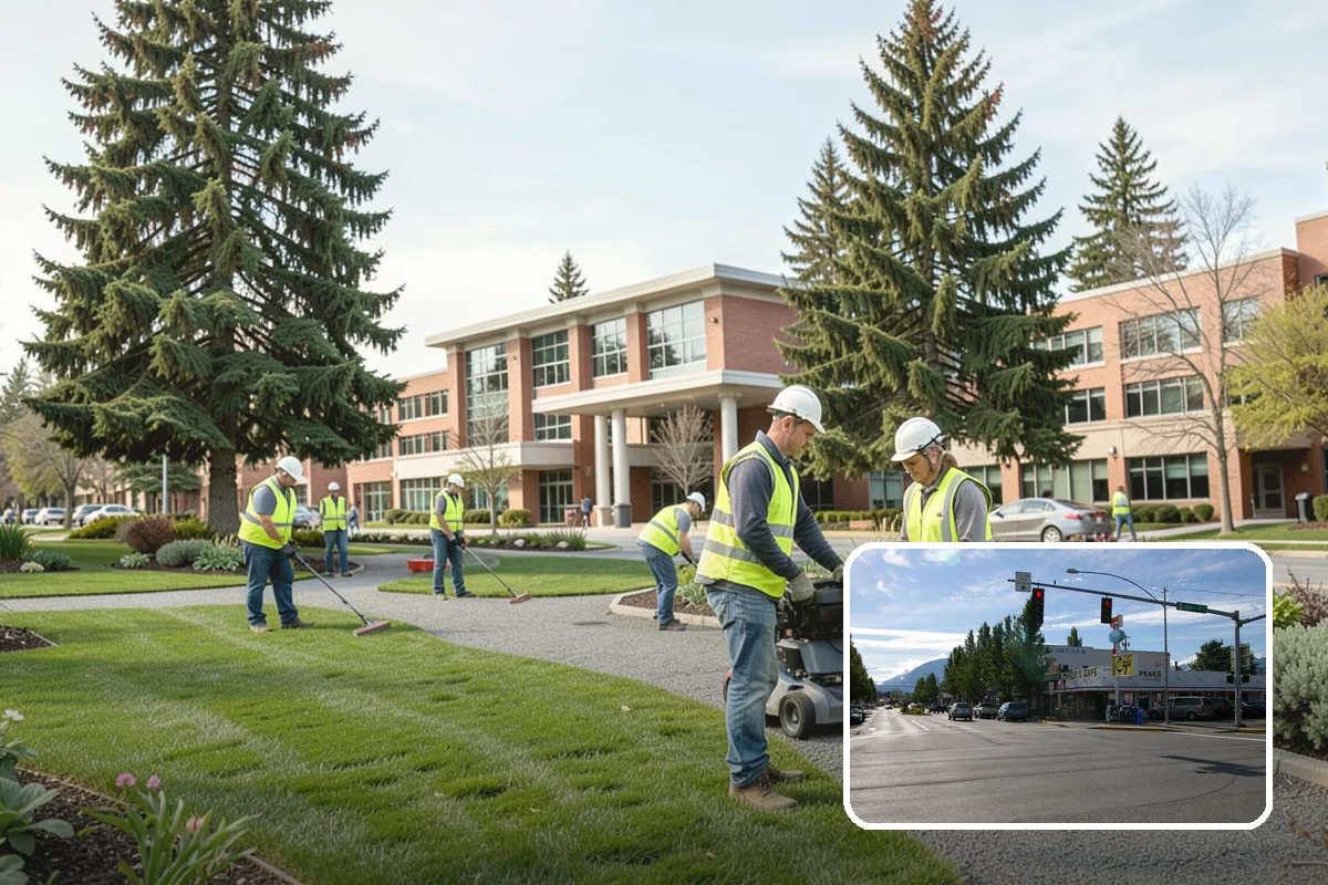 Court Pressure Washing in North Bend, King County, WA - Recovers surface traction lost to moss and algae
