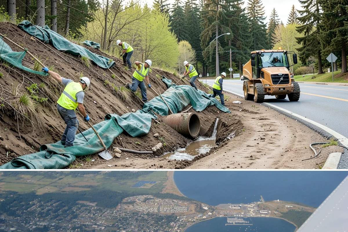 Court Pressure Washing in Oak Harbor, Island County, WA - Washing is most effective spring through fall, with a pre-summer cleaning recommended ahead of peak programming.