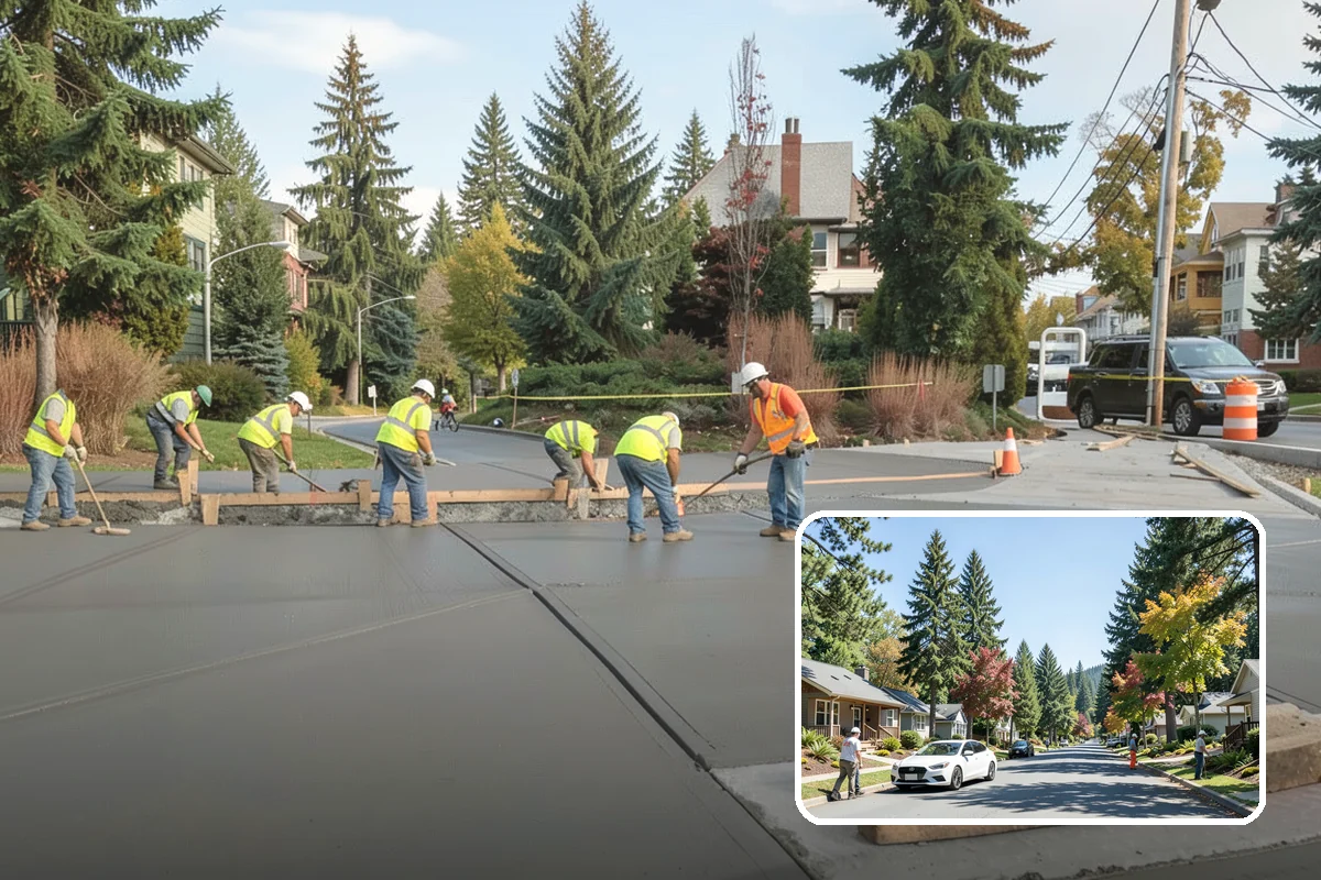 Court Pressure Washing in Orting, Pierce County, WA - Recovers surface traction lost to moss and algae