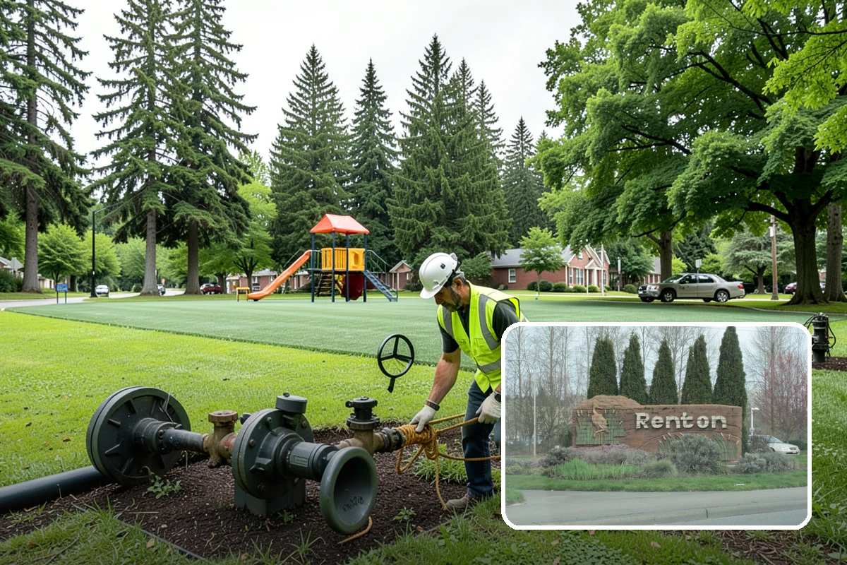 Court Pressure Washing in Renton, King County, WA - Recovers surface traction lost to moss and algae