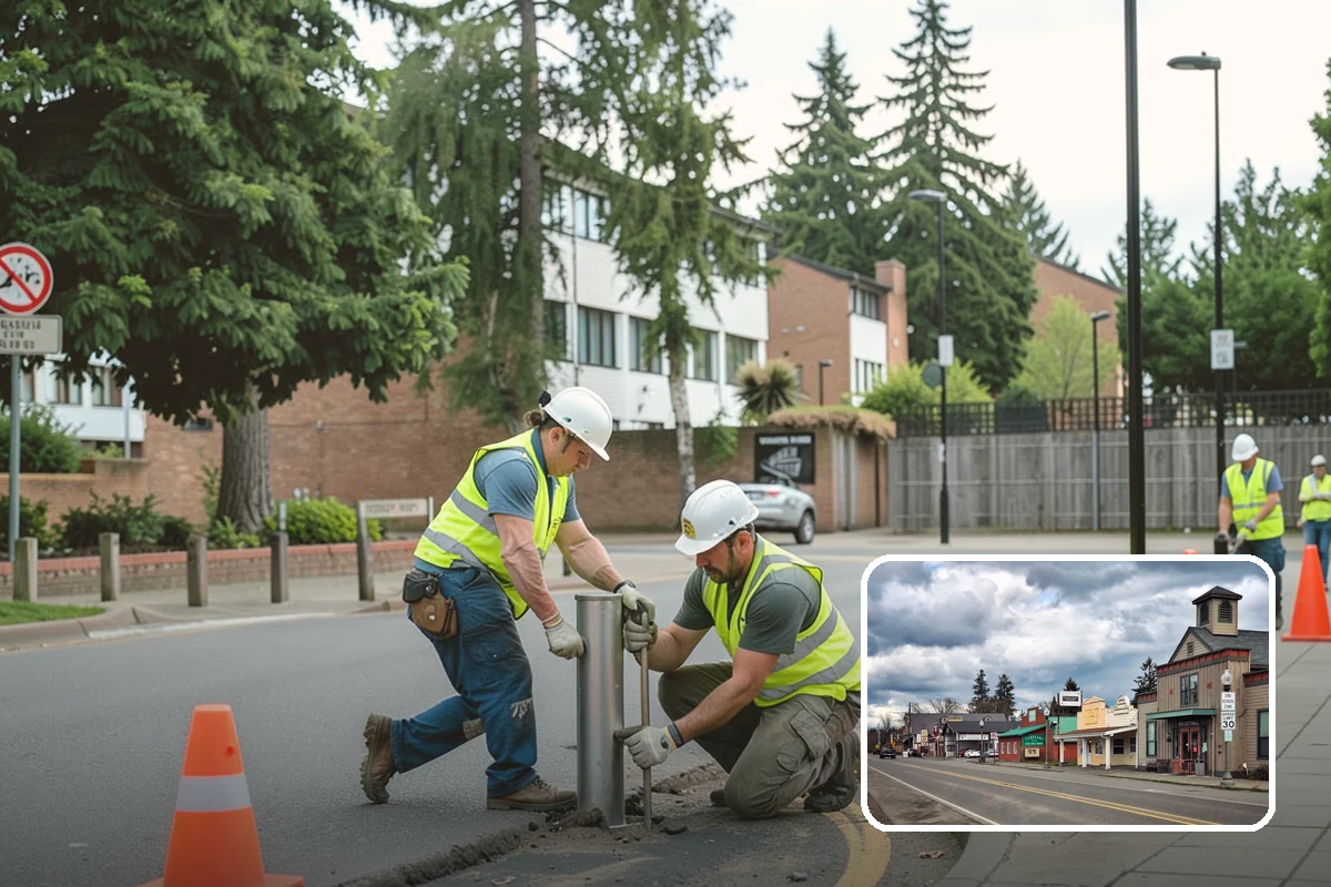 Court Pressure Washing in Roy, Pierce County, WA - Recovers surface traction lost to moss and algae