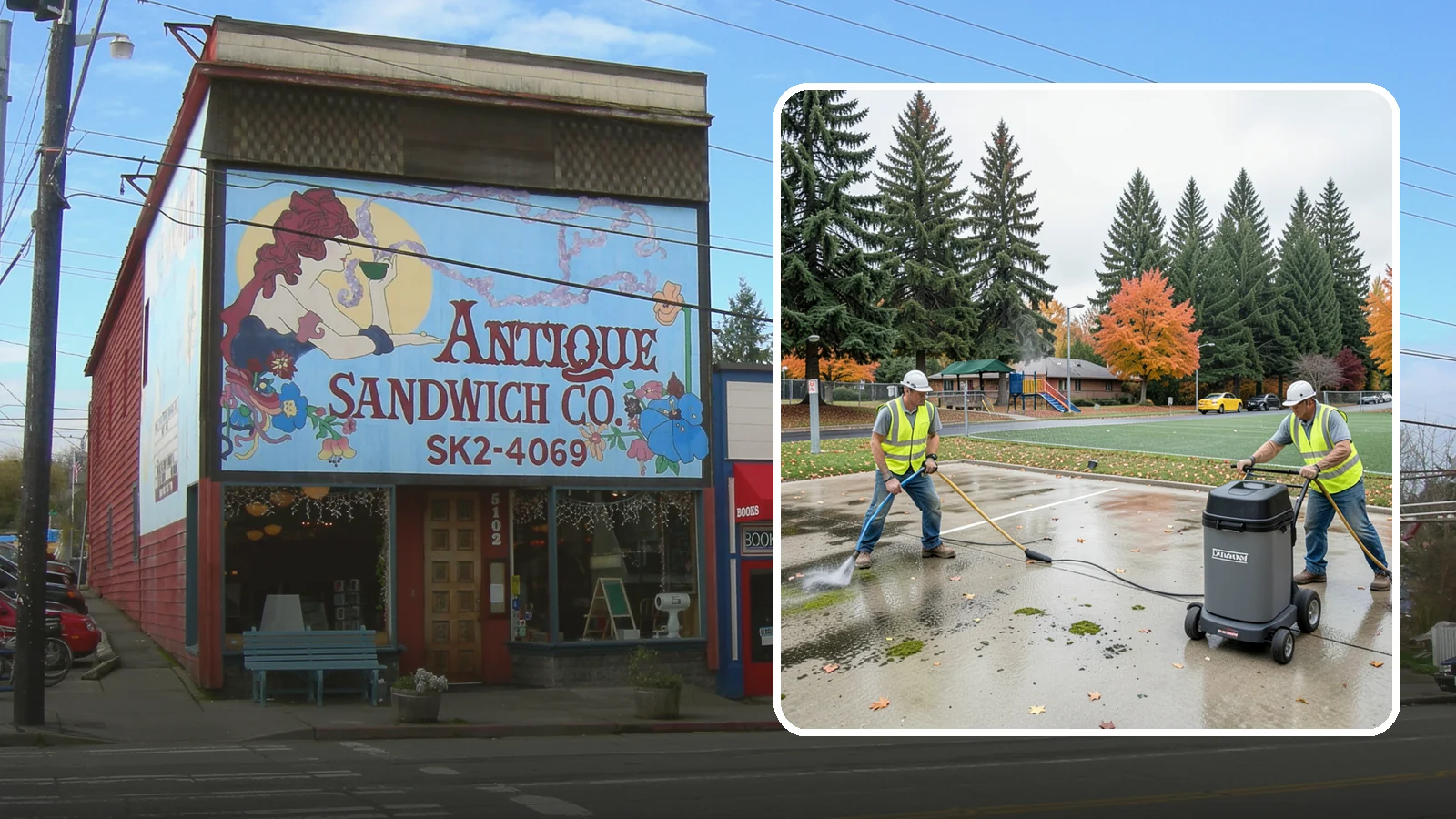 Court Pressure Washing in Ruston, Pierce County, WA - Targeted pressure washing that removes moss, algae, and grime from public sport court surfaces.