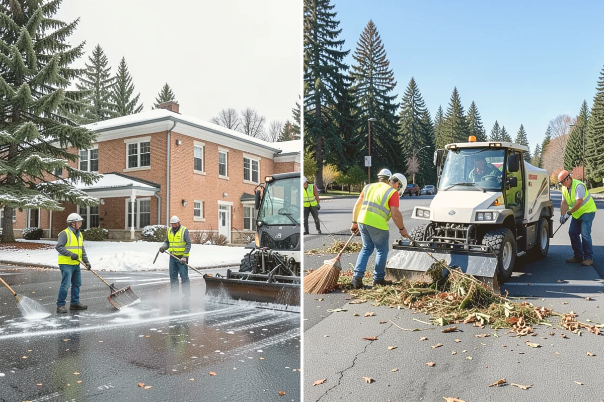 Court Pressure Washing in Sammamish, King County, WA - Inspect coating type, lines, and surface sensitivity