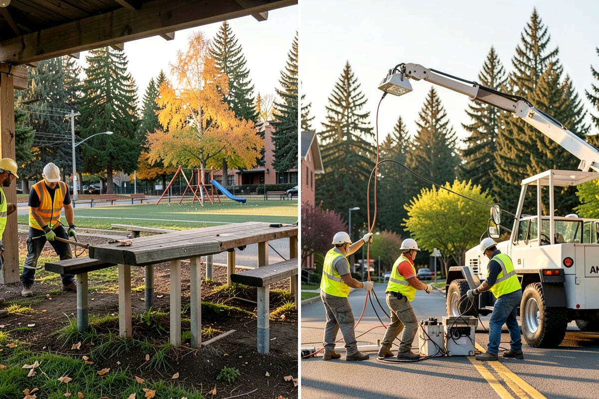 Court Pressure Washing in SeaTac, King County, WA - Inspect coating type, lines, and surface sensitivity