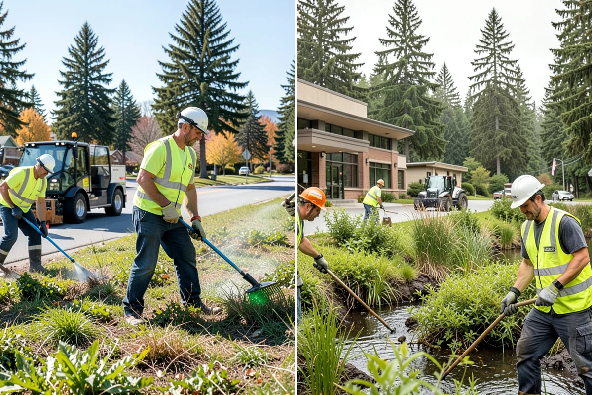 Court Pressure Washing in Snoqualmie, King County, WA - Inspect coating type, lines, and surface sensitivity