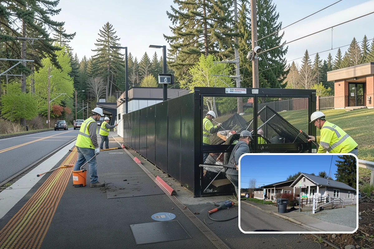 Court Pressure Washing in South Prairie, Pierce County, WA - Recovers surface traction lost to moss and algae