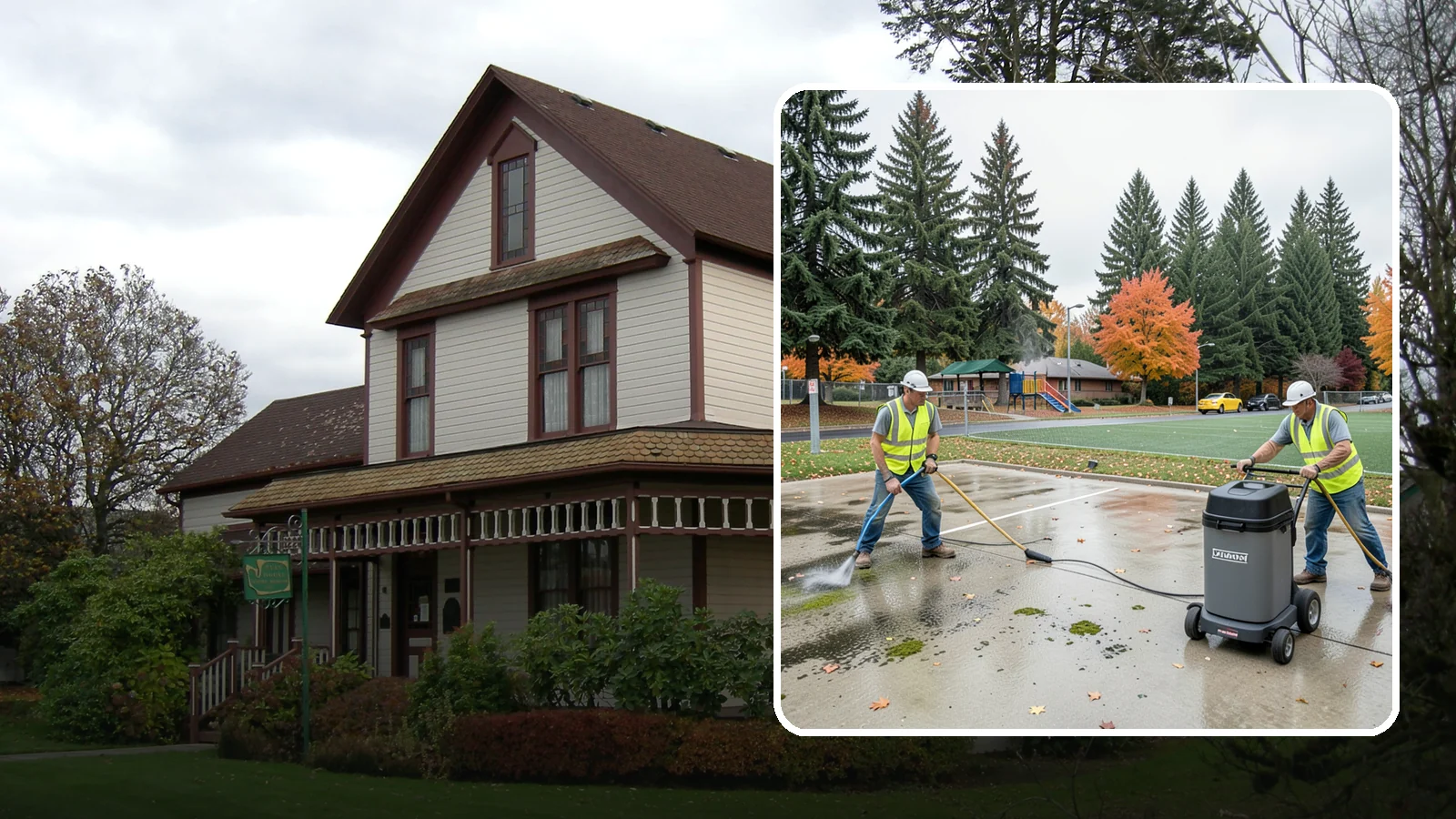 Court Pressure Washing in Sumner, Pierce County, WA - Targeted pressure washing that removes moss, algae, and grime from public sport court surfaces.