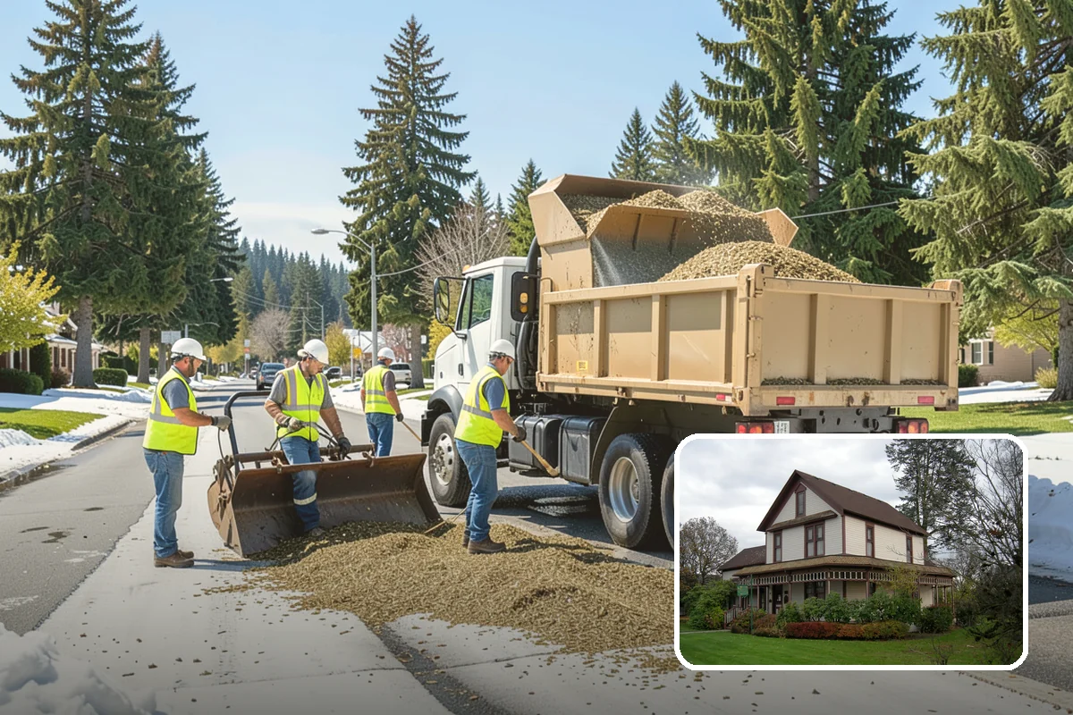 Court Pressure Washing in Sumner, Pierce County, WA - Recovers surface traction lost to moss and algae