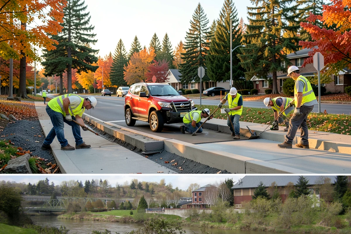 Court Pressure Washing in Tukwila, King County, WA - Washing is most effective spring through fall, with a pre-summer cleaning recommended ahead of peak programming.