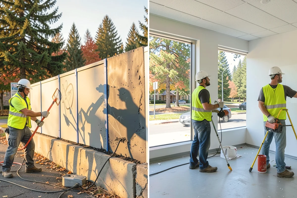 Court Pressure Washing in University Place, Pierce County, WA - Inspect coating type, lines, and surface sensitivity