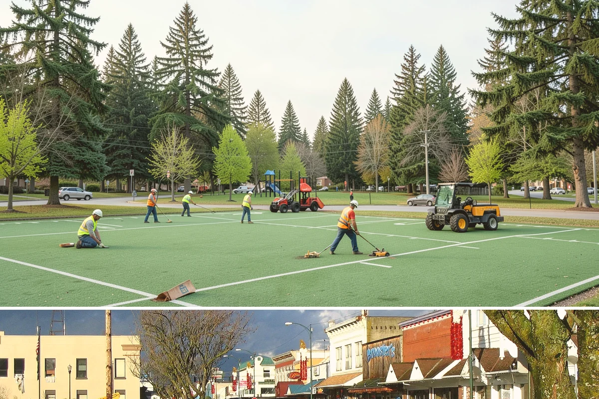 Court Resurfacing (Acrylic) in Arlington, Snohomish County, WA - Late spring through early fall offers the dry, warmer temperatures acrylic coatings need to cure properly in Western Washington.