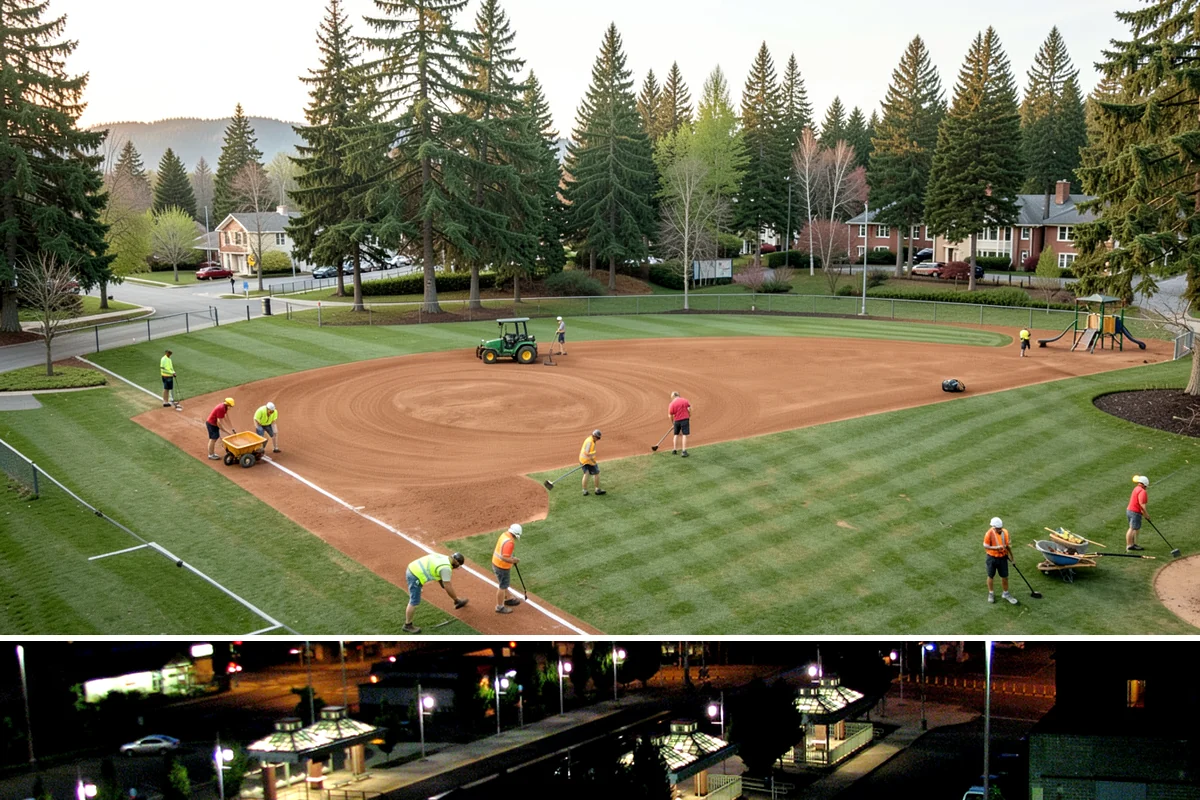Court Resurfacing (Acrylic) in Auburn, King County, WA - Late spring through early fall offers the dry, warmer temperatures acrylic coatings need to cure properly in Western Washington.