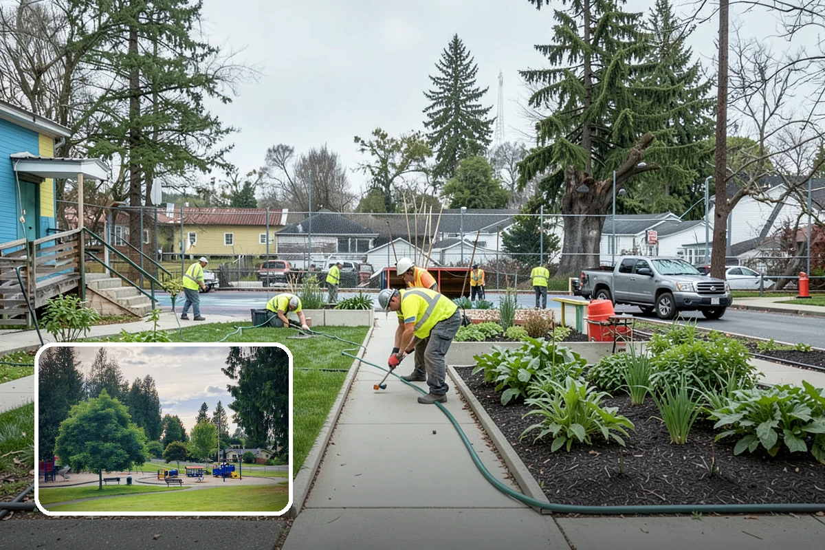 Court Resurfacing (Acrylic) in Bonney Lake, Pierce County, WA - Restores consistent ball response and slip resistance for public play