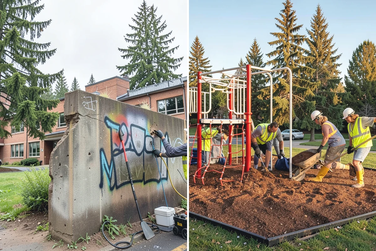 Court Resurfacing (Acrylic) in Buckley, Pierce County, WA - Assess slab condition, drainage, and existing coating adhesion