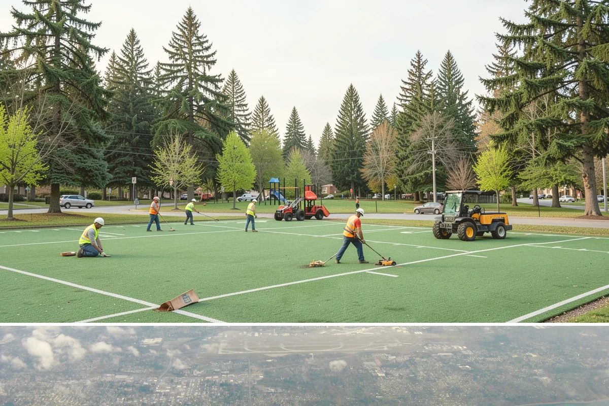 Court Resurfacing (Acrylic) in Burien, King County, WA - Late spring through early fall offers the dry, warmer temperatures acrylic coatings need to cure properly in Western Washington.