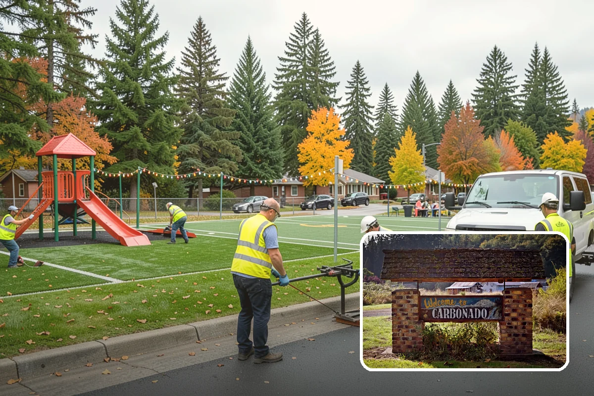 Court Resurfacing (Acrylic) in Carbonado, Pierce County, WA - Restores consistent ball response and slip resistance for public play