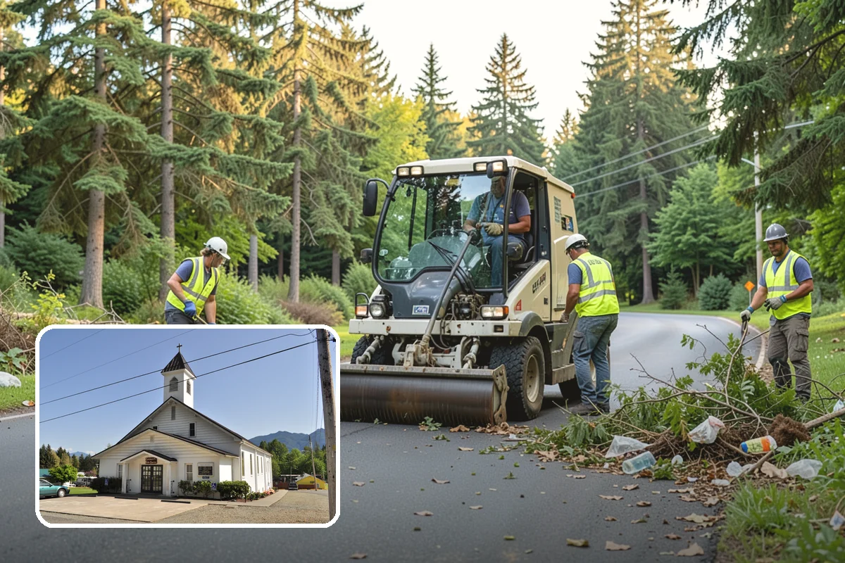 Court Resurfacing (Acrylic) in Concrete, Skagit County, WA - Restores consistent ball response and slip resistance for public play