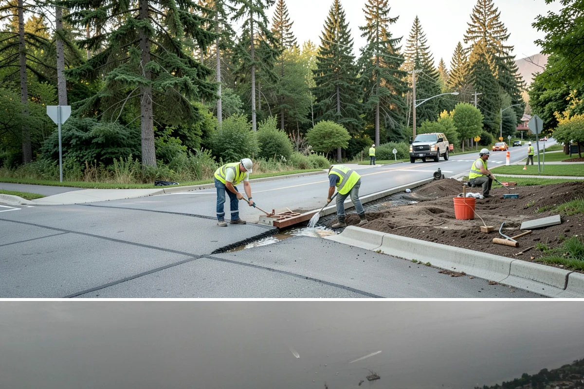 Court Resurfacing (Acrylic) in Des Moines, King County, WA - Late spring through early fall offers the dry, warmer temperatures acrylic coatings need to cure properly in Western Washington.