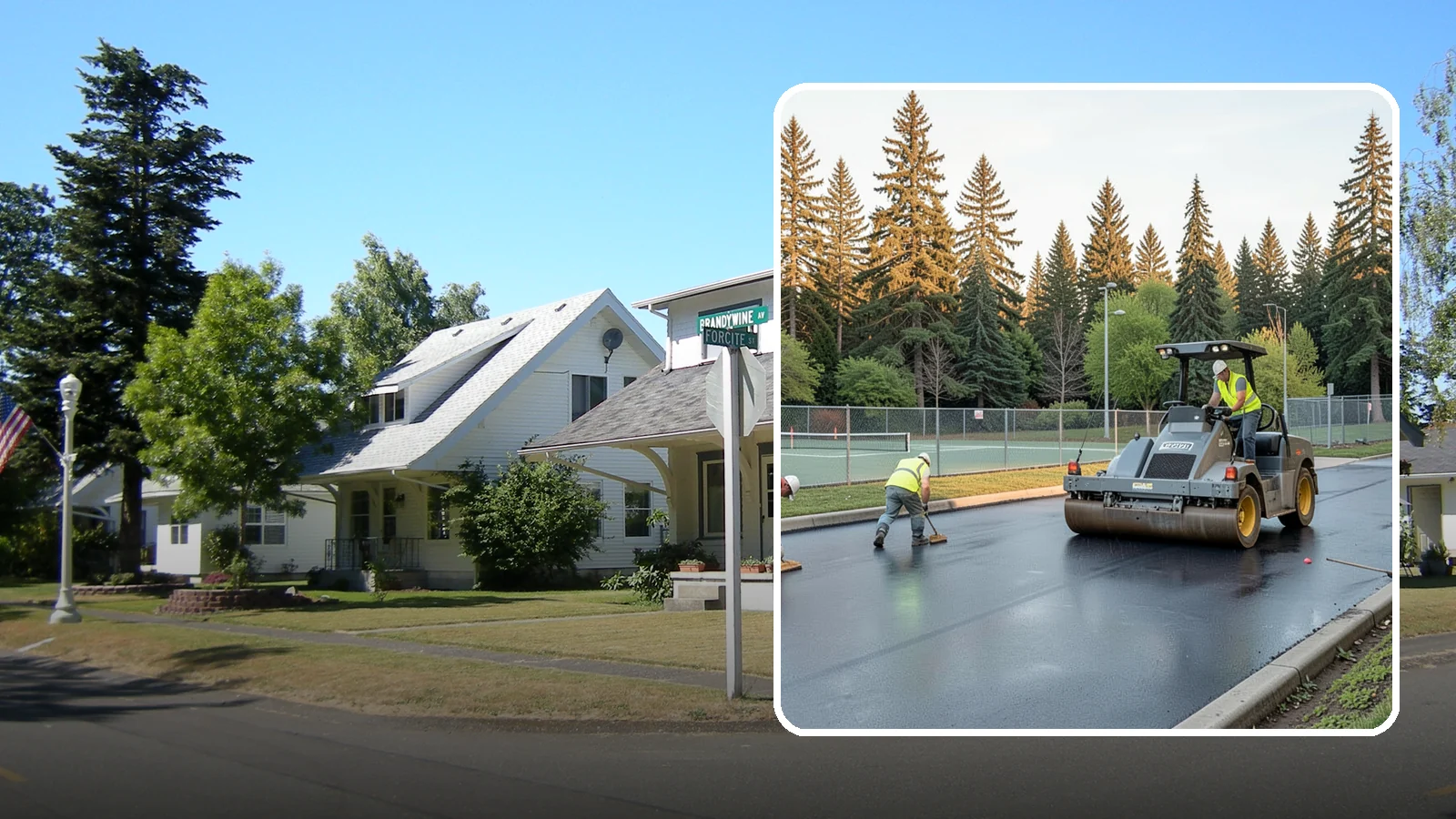 Court Resurfacing (Acrylic) in DuPont, Pierce County, WA - An acrylic resurfacing service that restores tennis, pickleball, and basketball courts across Western Washington municipal...